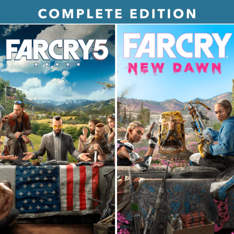 Far Cry 5 Gold Edition + Far Cry New Dawn Deluxe Edition